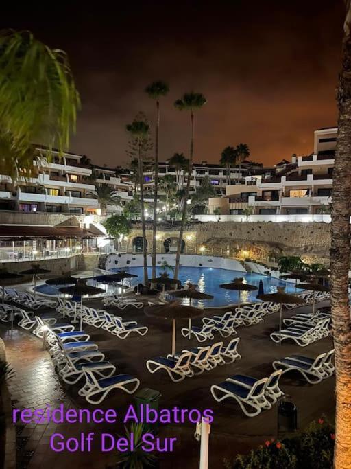Maximar Apartment 8 Bed Places, Heated Swimmingpool Arona  Exterior photo