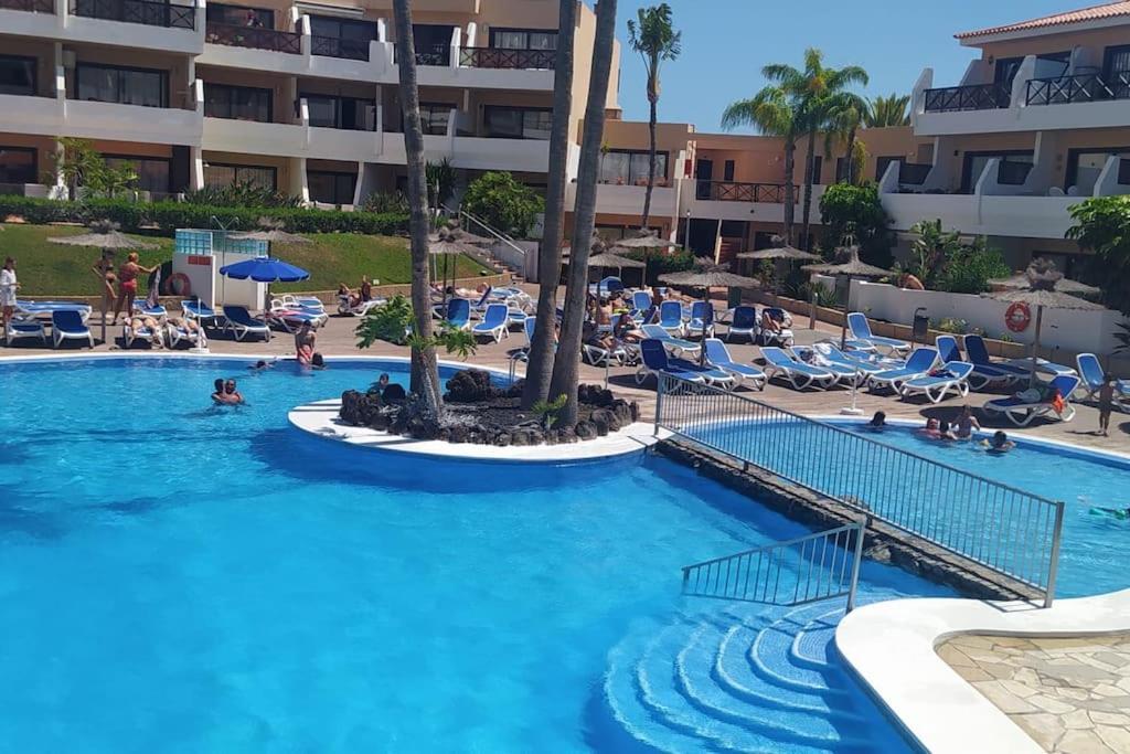 Maximar Apartment 8 Bed Places, Heated Swimmingpool Arona  Exterior photo