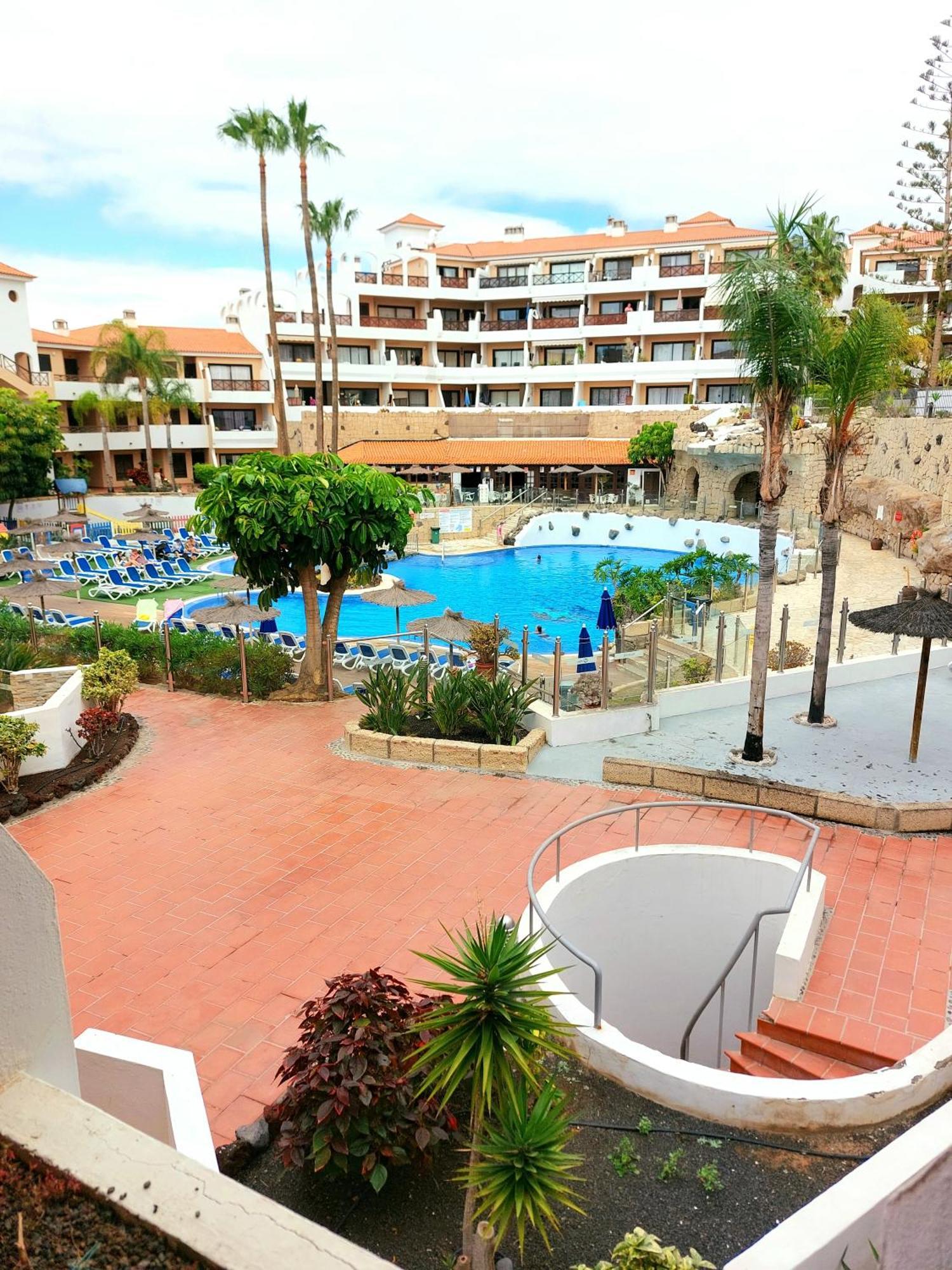 Maximar Apartment 8 Bed Places, Heated Swimmingpool Arona  Exterior photo